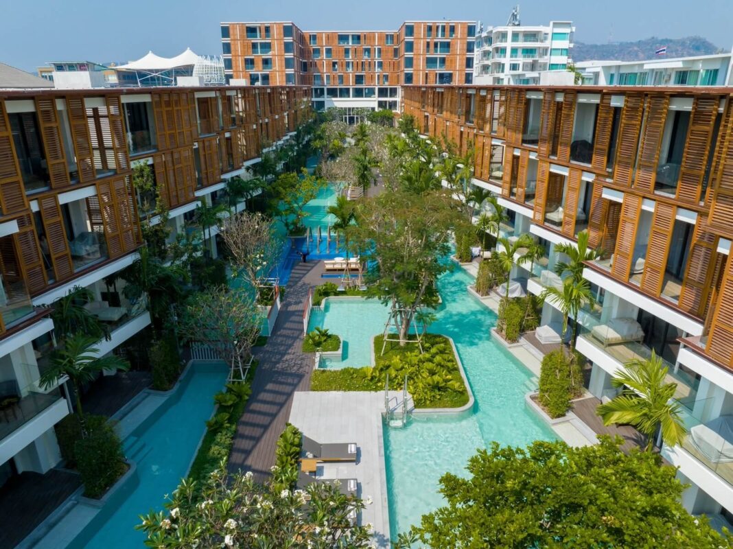 Aerial view of InterContinental Hua Hin building exterior