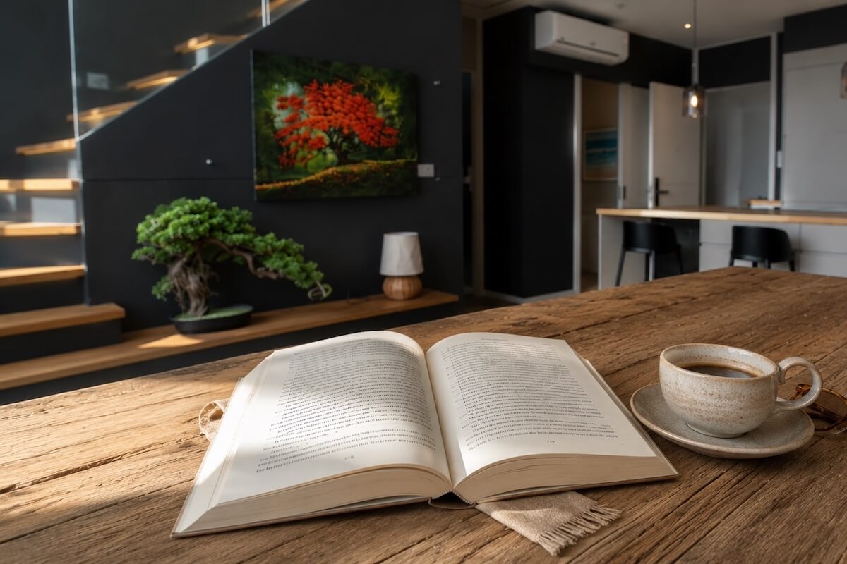 A calm and private way of living during a monthly stay in Hua Hin