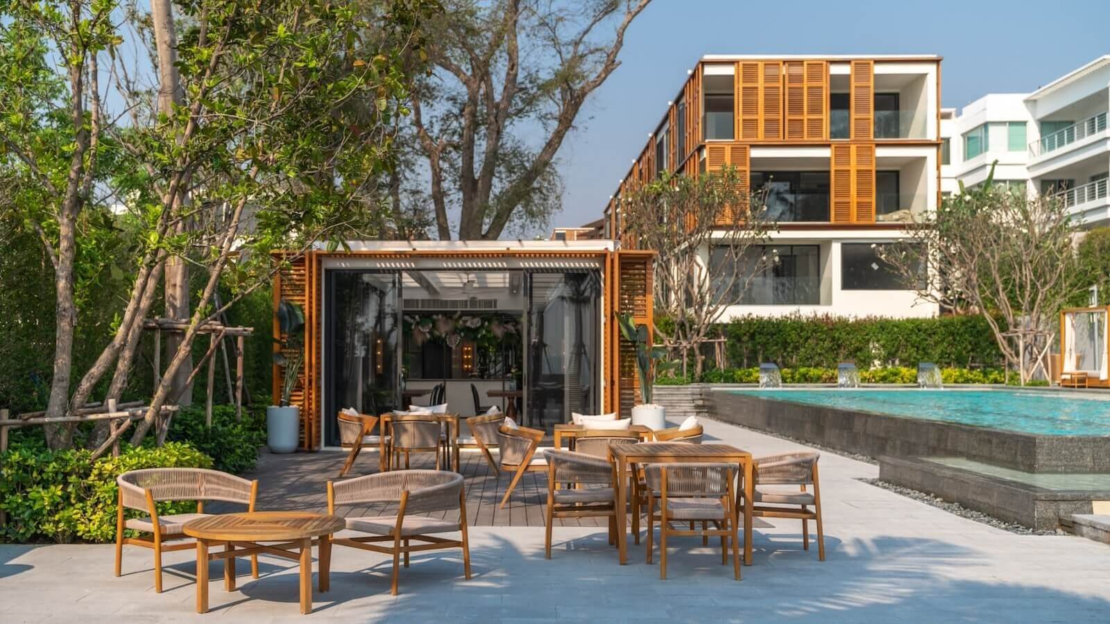 InterContinental Residences Hua Hin terrace